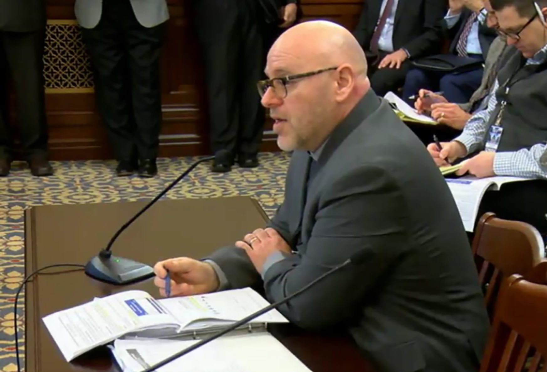 Clayton Klenke, executive director of the Commission on Government Forecasting and Accountability